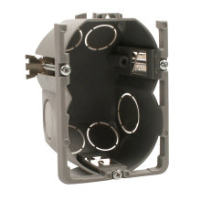 Forfradåse t/stikkontakt grå 1,5-modul - Elworks